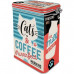 Clip Top Storage Tin - Cats & Coffee